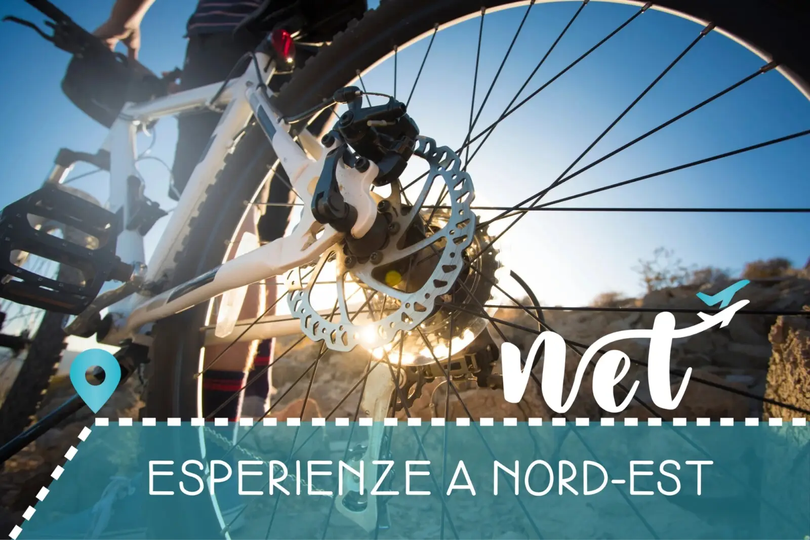 Die Grenze mit dem Fahrrad!