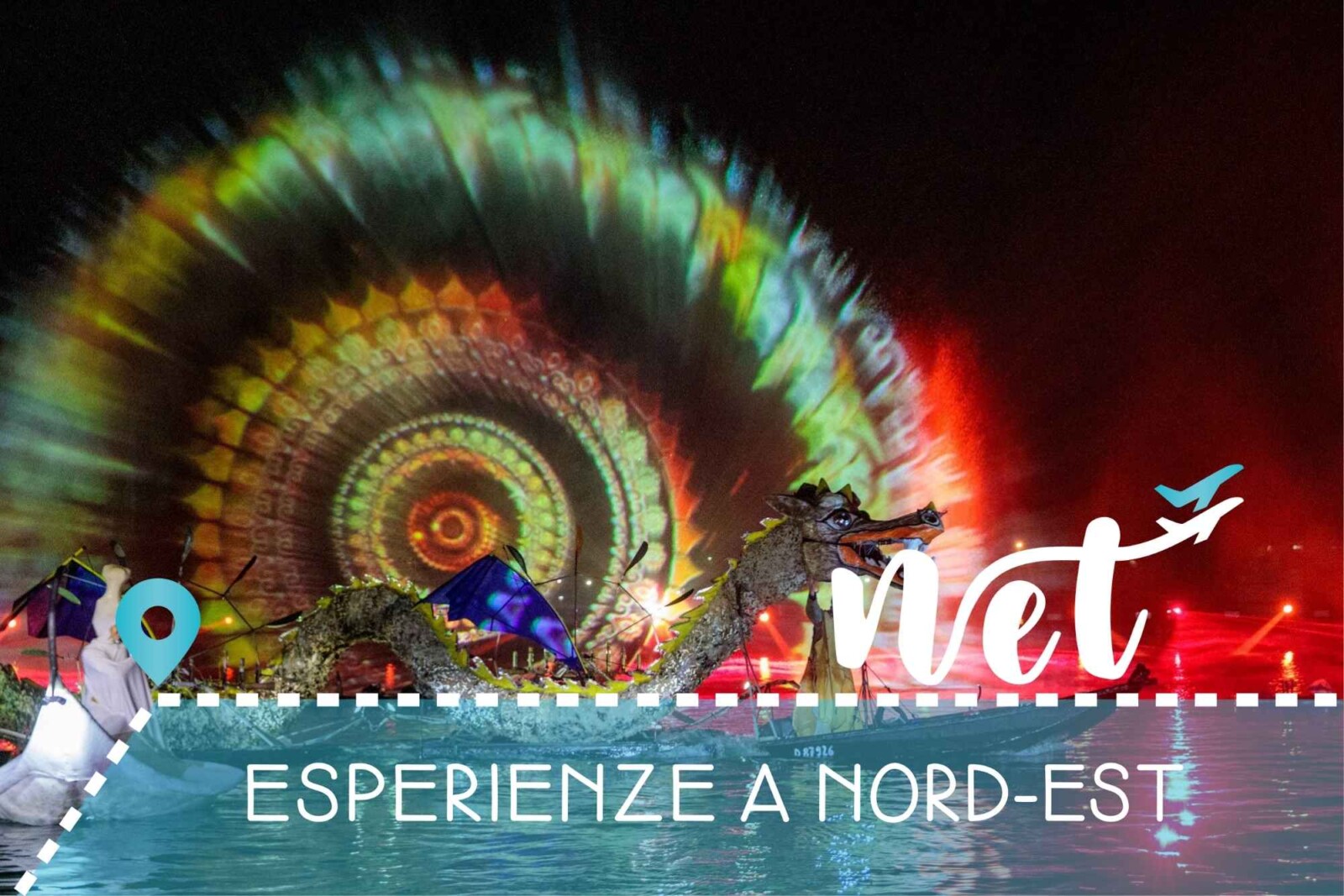 Ca’ Rezzonico y espectáculo acuático: del Gran Salón al espectáculo de Carnaval